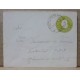 ARGENTINA ENTERO POSTAL GJ SZC-14P-08-O SOBRE CARTA MEMORANDUM POSTAL CON VISTA INTERIOR DE PAISAJES USADO U$ 30